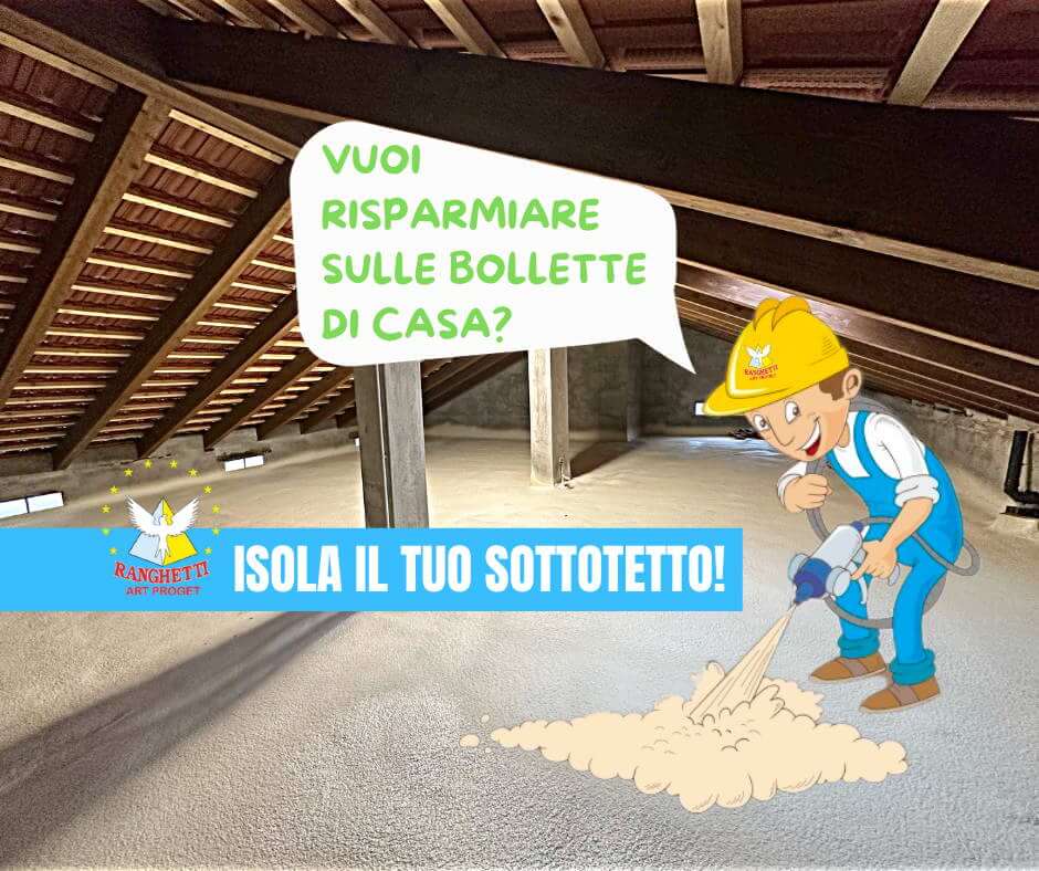 Isolamento termico continuo con poliuretano a spruzzo su facciata – sistema Ranghettisol RMS 35-40
