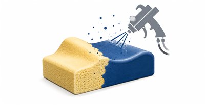 Rivestimento in poliurea su gommapiuma e poliuretani espansi